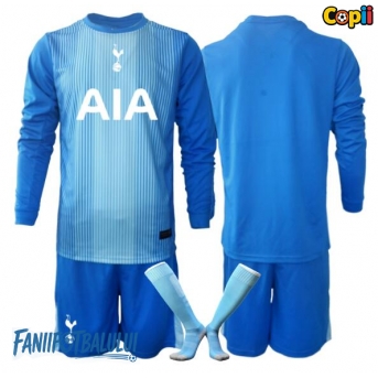 Tottenham Hotspur Portarii Echipament de Fotbal Replică 2025-26 Copii Deplasare Mâneci Lungi (+ Șorturi)
